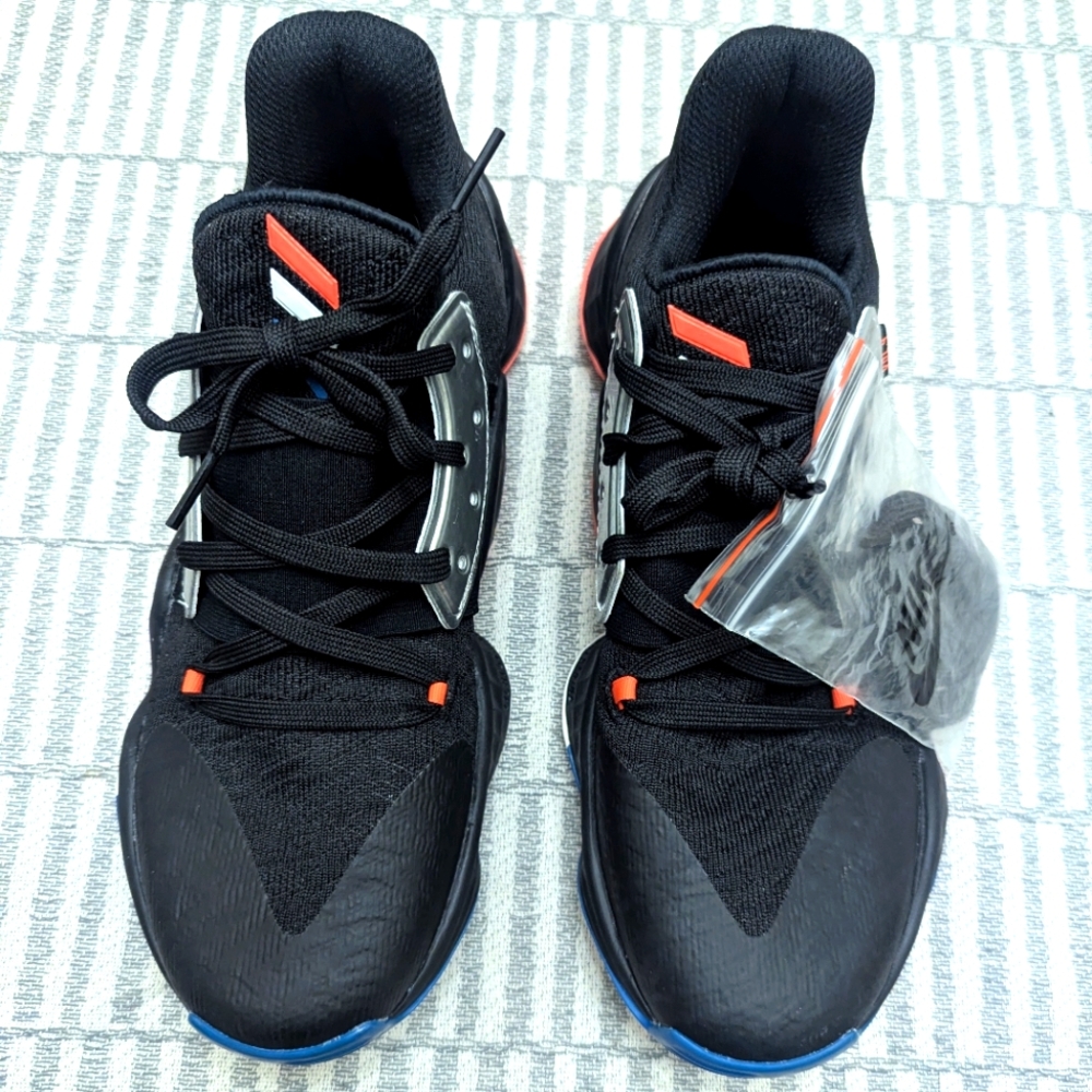 NWOT Adidas Basketball Hoops James Harden Vol 4 J Barbershop BlackBlue Junior